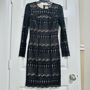 White House Black Market Black Lace Dress 2 🖤